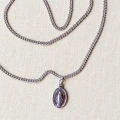 Srebrny łańcuszek diamentowany PD 0,50/60 cm 3