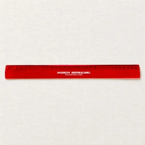 Linijka elastyczna – czerwona (30 cm)
