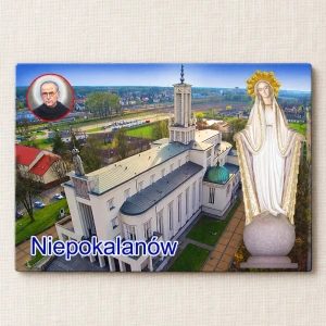 Magnes – Bazylika Niepokalanowska z lotu