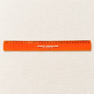 Linijka elastyczna – pomarańczowa (30 cm)