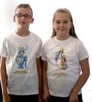 Koszulka dziecięca z Niepokalaną